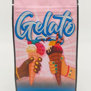 50 Gelato 3.5 gram empty Mylar bags