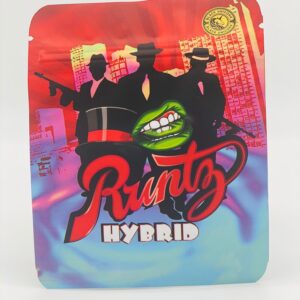 50 Runtz Hybrid 3.5 gram empty Mylar bags