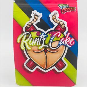 50 Runtz Cake 3.5 gram empty Mylar bags