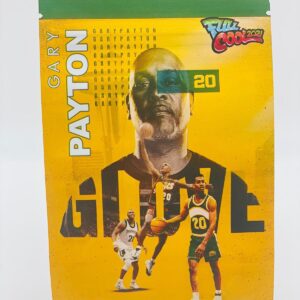 50 Gary Payton 3.5 gram empty Mylar bags