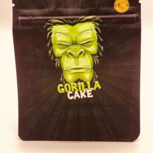 50 Gorilla Cake 3.5 gram empty Mylar bags