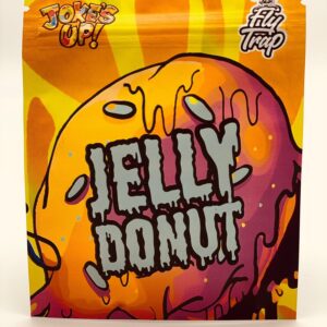 50 Jokes Up Jelly Donut 3.5-gram empty Mylar bags