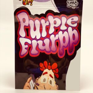 50 Jokes Up Purple Fiurpp  3.5 gram empty Mylar bags