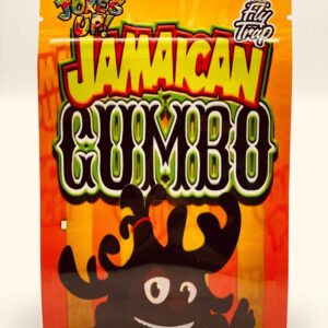 50 Jamaican Gumbo  3.5 gram empty Mylar bags