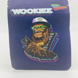 50 Wookiee 3.5 gram empty Mylar bags