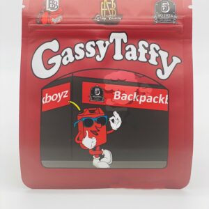 50 Gassy Taffy 3.5 gram empty Mylar bags