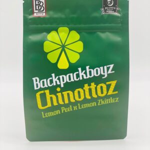 50 Chinottoz Lemon Peel 3.5-gram empty Mylar bags.