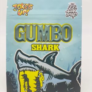 50 Gumbo Shark 3.5 gram empty Mylar bags