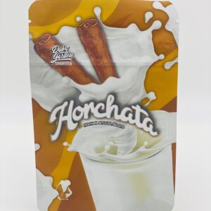 50 Horchata 3.5 gram empty Mylar bags