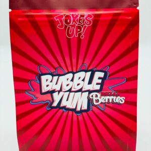 50 Jock’s Up Bubble Yum  3.5 gram empty Mylar bags