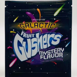 50 Fruit Gushers 3.5 gram empty Mylar bags