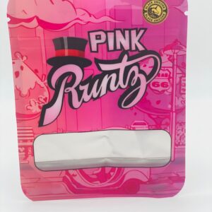 50 pink Runtz  3.5 gram Mylar bags