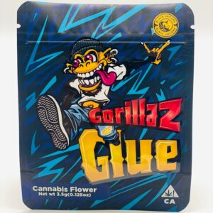 50 Gorillaz Glue 3.5-gram empty Mylar bags