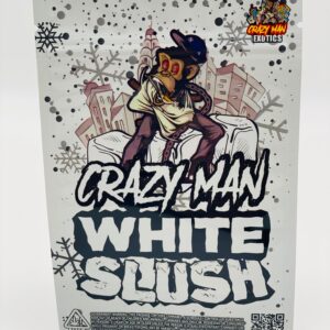 50 Crazy Man White Slush 3.5-gram empty Mylar bags