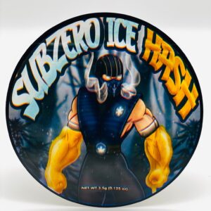 50 Subzero Ice Hash 3.5-gram empty Mylar bags