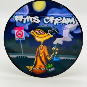 50 Frits Cream 3.5-gram empty Mylar bags