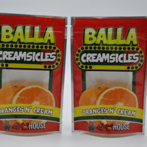 Balla Creamsicles Empty Bags 3.5 gram