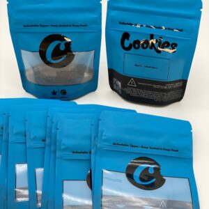 Blue Cookies Empty Bags 3.5 gram