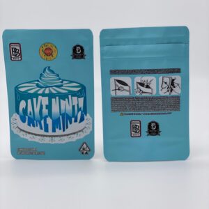 Backpack Boyz Cake Mintz Blue Empty Bags 3.5 gram