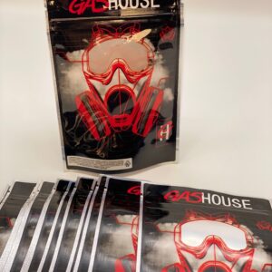 Gas House Red Empty Bags 3.5 gram