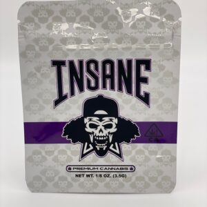 Insane Purple Empty Bags 3.5 gram