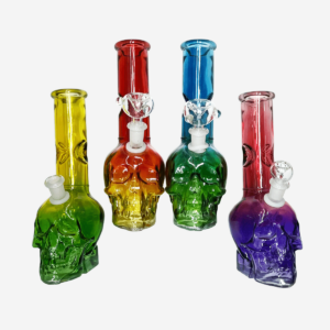 8″ SKULL WATER PIPE