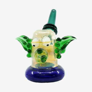 6″ handmaid decorative clown glass