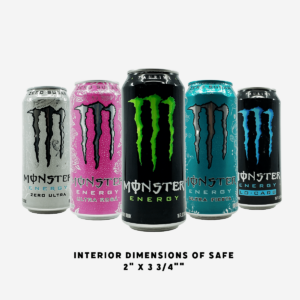 Mon$ter Energy Drink Diversion Safe/Stash Box