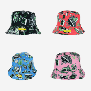 Skate Weed Life Design Bucket Hats