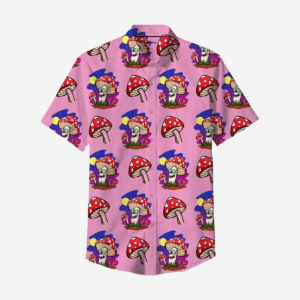  [5 Units] Mushroom Party Pink Shirt Pack