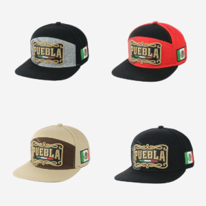 Puebla Embroidered Snapback Hat