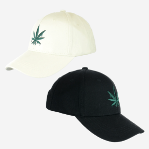 Drippy Weed Leaf Embroidered Baseball Hat