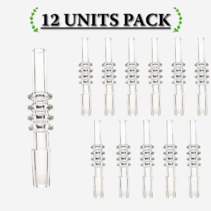 10 mm Quartz Glass Nail Pack [12 Units]