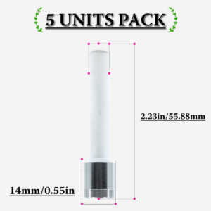 14mm Screw Ceramic Nail Pack [5 UNITS]