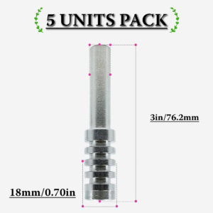 18mm Screw Titanium Nail Pack [5 Units]